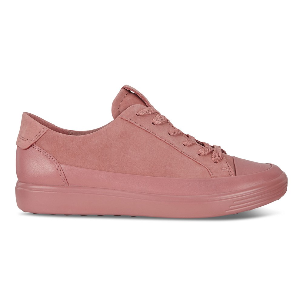 Womens Sneakers - ECCO Soft 7 - Pink - 1823FUCRM